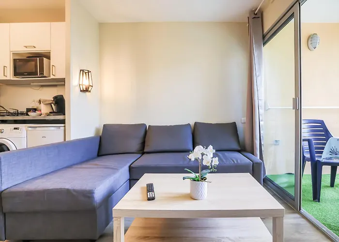 Le Cannes Beach 408 - Cosy Avec Balcon & Piscine